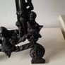 Victorian Solid Brass Cherub Picture Frame Image 5