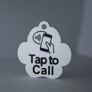 Personalised 3D Printed NFC Smart Pet Tag / Keychain Image 8