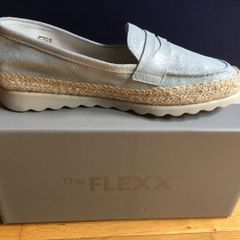 THE FLEXX Aqua Loafers 40 New  /   Espadrille Style Shoes 6.5