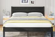 King Size Bed Frame with Wooden Headboard Bed Frames