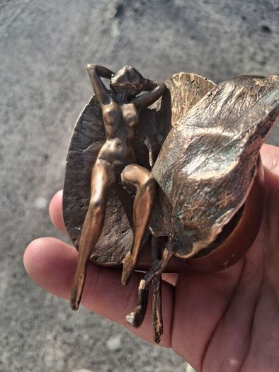 Eve And The Apple Signed Bronze