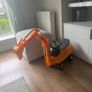 Micro Excavator Push-Along Ride On with Digger Image 4