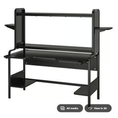 Gaming Desk (Ikea Fredde)