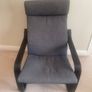 IKEA lounge chair & foot-rest Image 2
