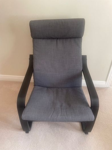 IKEA lounge chair & foot-rest