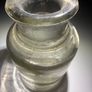 Old clear small glass jar Image 5