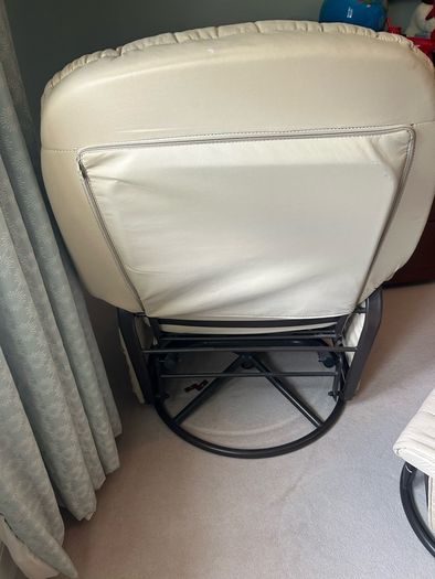 rocking chair with stool
