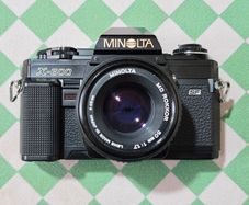 Rare Minolta X-600 SLR (Japan Only) + Minolta MD 50mm f/1.7 Serviced