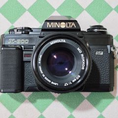 Rare Minolta X-600 SLR (Japan Only) + Minolta MD 50mm f/1.7 Serviced