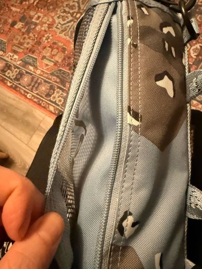 Supreme camo waist bag SS20 blue