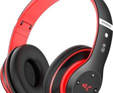 NEW SALE | Bluetooth Headphones Over Ear, 6 EQ Modes Wireless Headphones Over Ear,65 Hours Playtime Foldable Lightweight Wireless Headphones,with Built-in HD Mic, FM, SD/TF for PC/Home