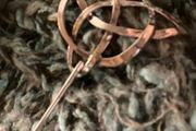 Lovely Accessory with Irish Knot Design - nice gift + ideal for hats, coats, scarves, cardigans, etc + matching earrings, necklaces &amp; more available