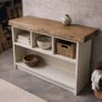 Handmade Solid Wood Bathroom Storage Unit / Console Table Image 6
