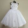 Beautiful  Communion Dress (Polka) with Bolero) Image 6