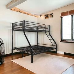 Triple Metal Bunk Bed, Stylish, Strong & Space sav