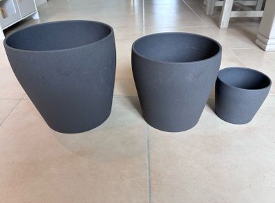 Indoor plant pots set of 3