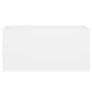 Sink Cabinet with Built-in Basin White Chipboard Image 9