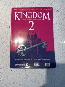 Kingdom 2 - English for Junior Cycle - TEXT BOOK ONLY