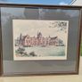Vintage coloured etching - Belfast University College Image 2