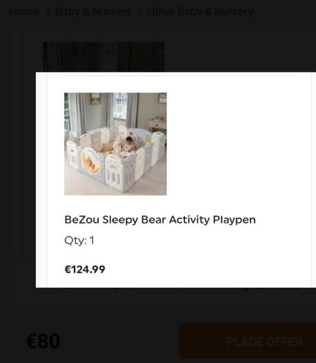 Smyths large playpen