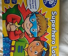 Superhero Lotto Matching and Memory Game