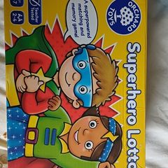 Superhero Lotto Matching and Memory Game