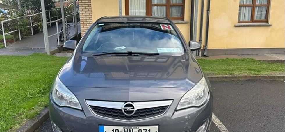 Opel Astra 2010 1.7l cdti diesel 6spd manual