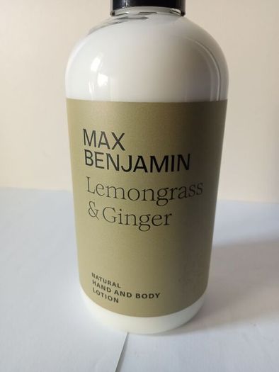 Max Benjamin Lemongrass & Ginger Natural Hand and Body Wash & Lotion 300ml