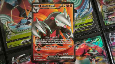 Excadrill EX ! ! Full Art ! Ultra Rare ! from Black Bolt Set ! 2025 ! Pokemon Card !