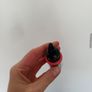 Pro Acrylic Fluorescent Red (22ml) NEW acrylic paint Image 2