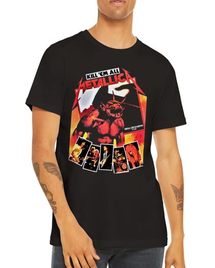 Metallica Kill em All Hell On Earth Tour tee shirt