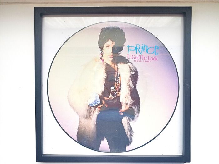 Framed  Prince  Picture  Disc