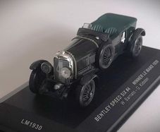 Diecast Model Le Mans Winning Bentley Le Mans 1930 1st - IXO 1:43