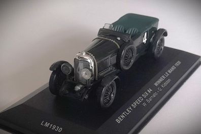 Diecast Model Le Mans Winning Bentley Le Mans 1930 1st - IXO 1:43