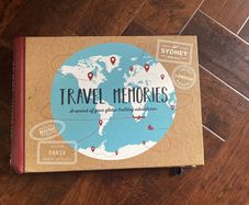 Travel memories scrapbook