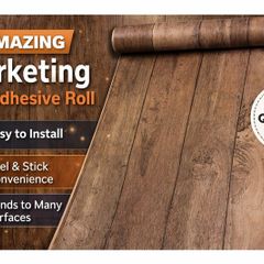Wood Self Adhesive Roll