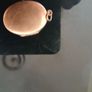 Large Antique Locket, hinge broken Image 4