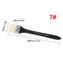 12pcs Bristles Long Rod Brushes Set Gouache Acrylic Board Painting Brush Cleaning Removal Multi-function Practical Brushes Set Image 5