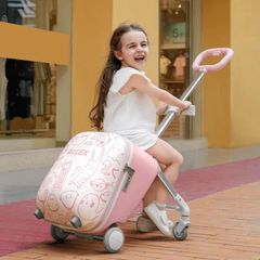 Allek toddler ride on suitcase
