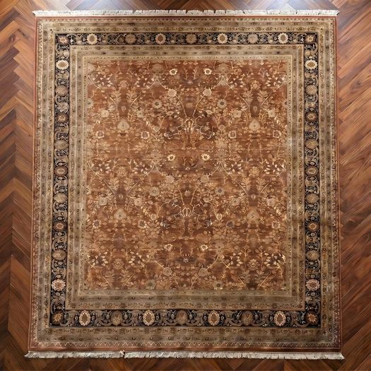 This is a really nice hand knotted carpet.