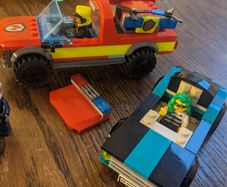 Lego 60319 LEGO City Fire Rescue & Police Chase