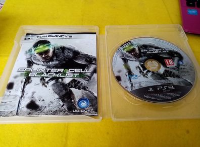 Splinter Cell Blacklist PlayStation 3 Ps3 Games Original