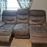 3&2 flux grey reclining suite Image 2