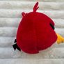 Angry Birds Plush Backpack Clip Red Bird approx. 10 cm. Used Please see photos Image 4