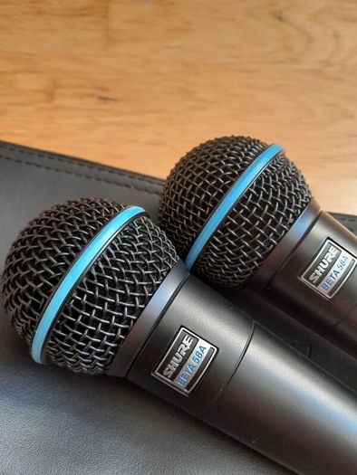 Black Shure Beta 58A