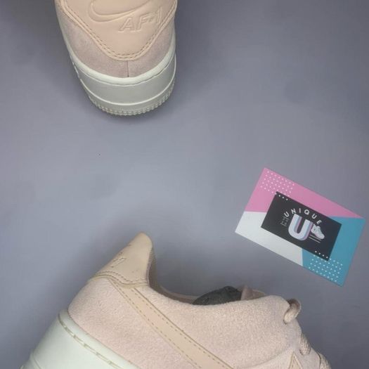 Premium Nike Air Force 1 Low Pink Cream
