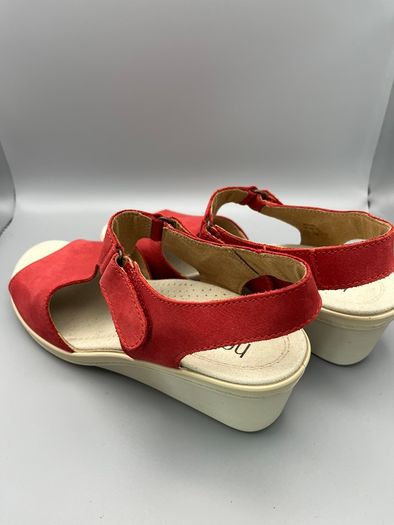 Hotter Shoes Macys - Strappy Sandals Wedges - Womens size 7 EU 41