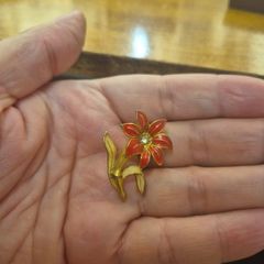 Vintage Flower Brooch