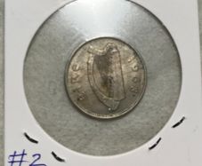 Irish Sixpence 1968