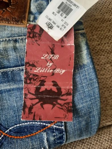 L7B by Little Big denim jeans 32 waist and 32 leg in excellent condition with no issues and new with tags FREE STANDARD POSTAGE INCLUDED